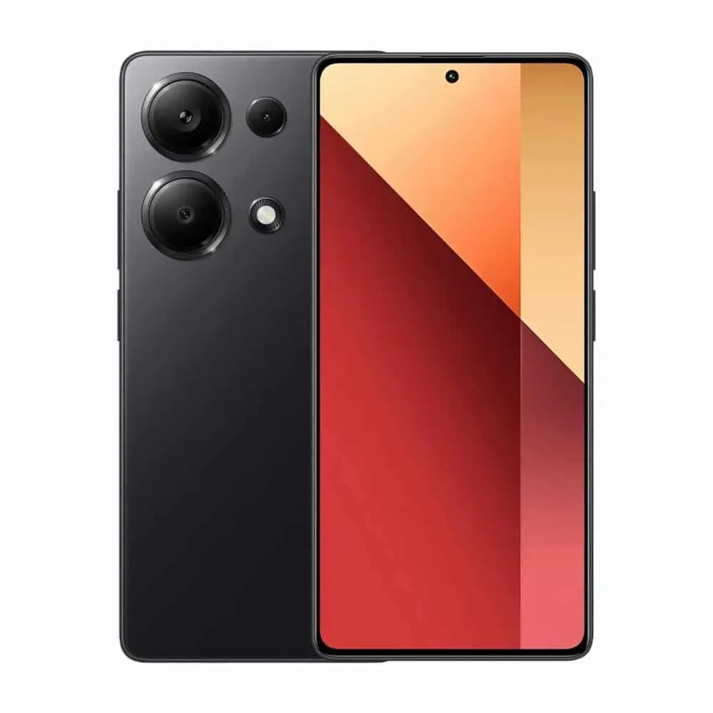 Celular Redmi Note 13 Pro Midnight Black Dual Sim XIAOMI PHO: Caracteristicas: - Camara posterior: 200 Mpx + 16 Mpx - Camara selfie: 32MP -