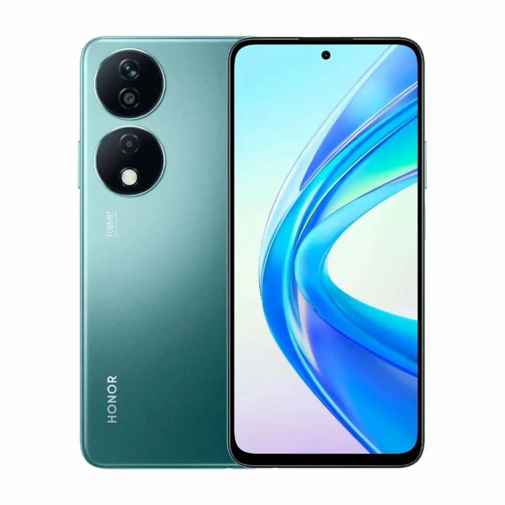 Celular X7b Verde Cyan HONOR 256 Gb + 8 Gb: Memoria interna: 256GB Memoria RAM: 8GB Snapdragon 680 4G(6nm) Camara posterior:.