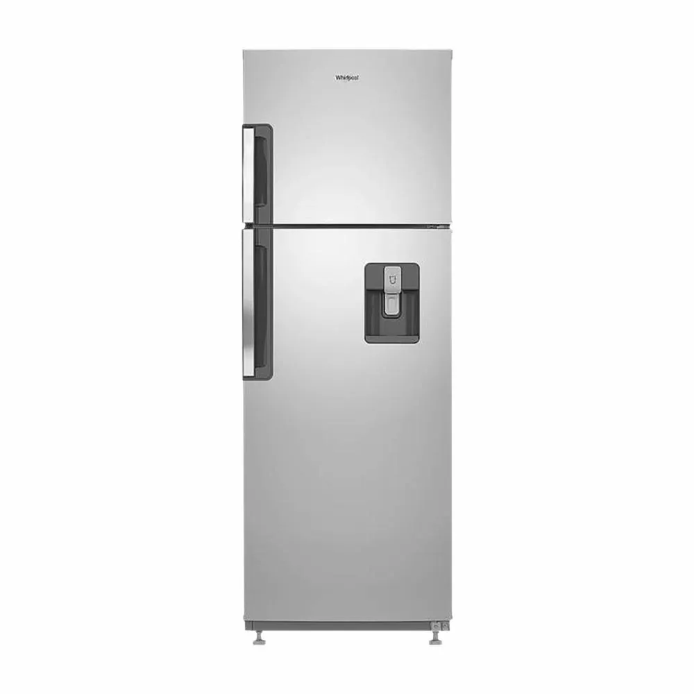 Refrigeradora Con Disp Cromada WHIRLPOOL 299 Litros: Refrigeradora Con Display 299 Litros Cromada WHIRLPOOL Unidad.